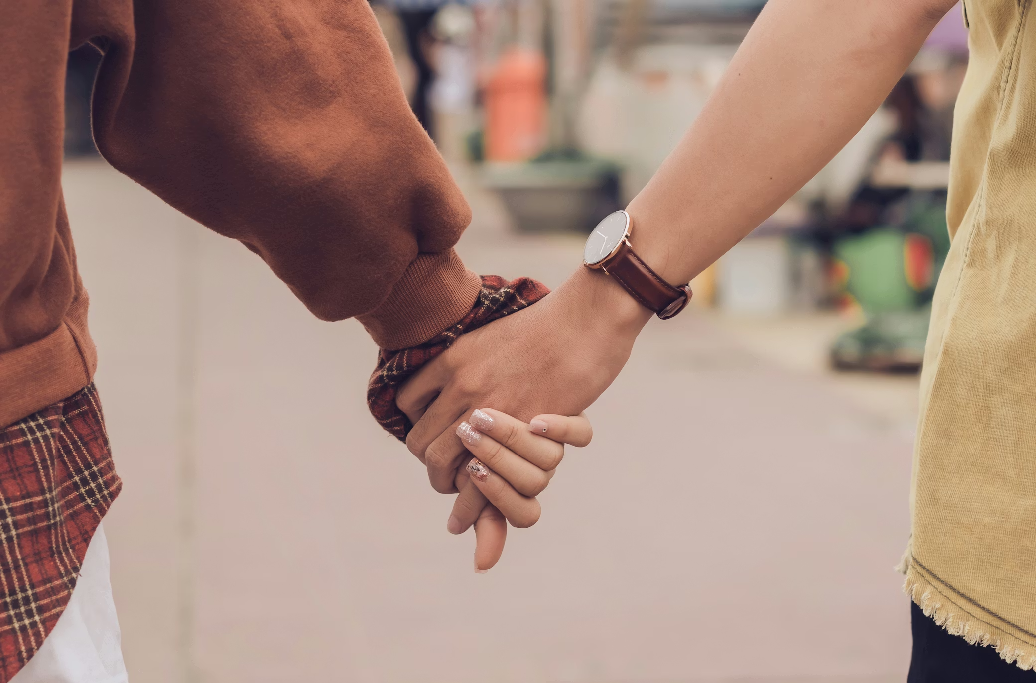 Hands together representing family alignment